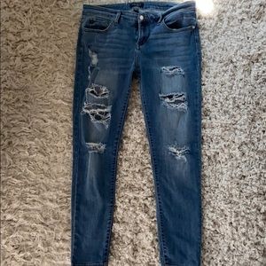 Distressed Skinny Jeans